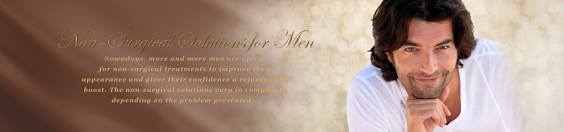For Men - banner Non Surgical For Men