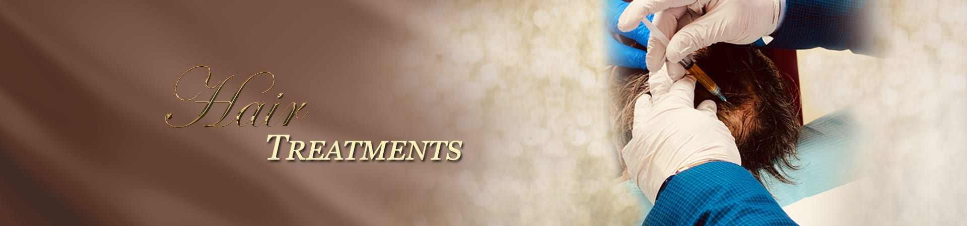 hair loss treatments - banner PRP therapy for hair loss